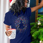 Christmas Tree Confetti Scatter Christmas T Shirt, thumbnail 1 of 9