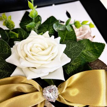 Golden Wedding Anniversary Scented Luxury Card Gift Boxed, 3 of 9