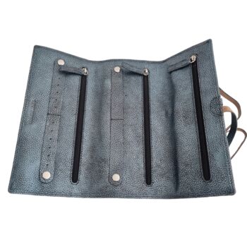 Metallic Leather Jewellery Wrap, 3 of 3