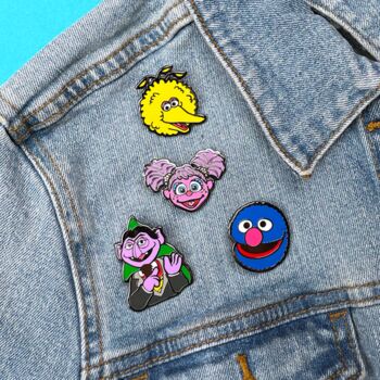 Sesame Street Count Von Count Pin Badge, 3 of 3