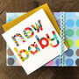 Glossy New Baby Card, thumbnail 5 of 5