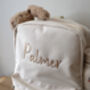 Personalised Kids Mini Cream Backpack, thumbnail 5 of 6