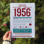 Personalised 70th Birthday Gift Print Life In 1956, thumbnail 9 of 9