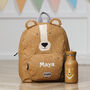 Personalised Trixie Bear Backpack For Nursery, School, Holiday, thumbnail 1 of 7