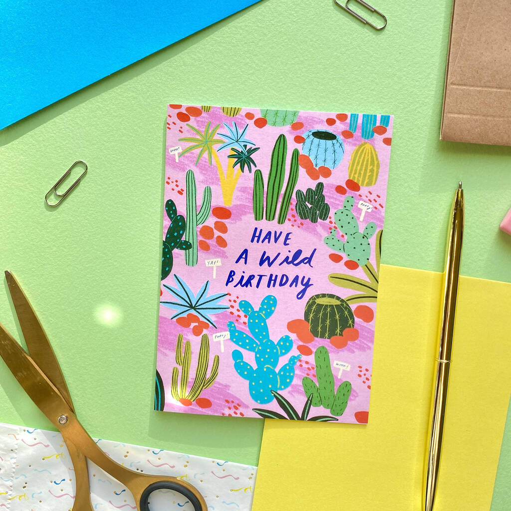 Have A Wild Birthday Greetings Card