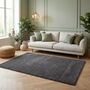 The Rugs Plain Dark Grey Shaggy Rug, thumbnail 1 of 12