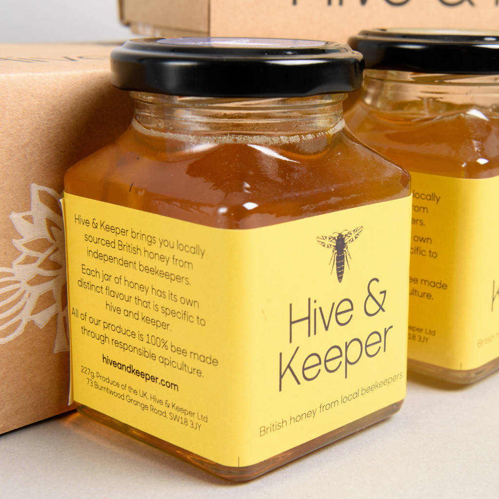 12 month british honey club by hive & keeper | notonthehighstreet.com