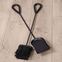 Traditional Black Fireplace Companion Set, thumbnail 4 of 5