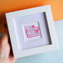 Love Actually Is All Around Mini Art Print, thumbnail 1 of 6
