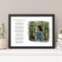 A Personalised Print Of Your Photo And Words, thumbnail 4 of 9