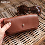 Men's Italian Leather Personalised Sunglasses Case, thumbnail 5 of 12
