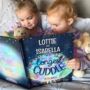 'The Longest Cuddle In The World' Personalised Storybook For Siblings Or Twins, thumbnail 1 of 11