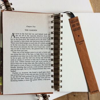 'Gillian And The Garden' Upcycled Notebook, 3 of 4