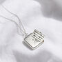 Personalised Wedding Certificate Envelope Necklace, thumbnail 5 of 6