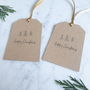 Little Trees Eco Christmas Gift Tags, thumbnail 2 of 2