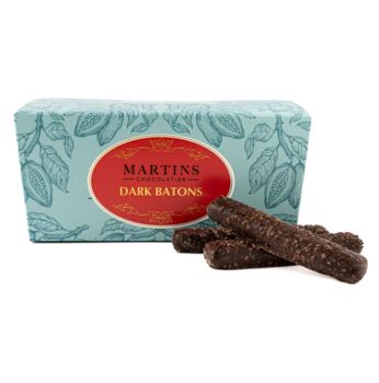 Chocolate Ballotin | Dark Chocolate Batons | 200g, 3 of 3