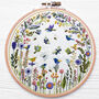 Pollinator Party Hand Embroidery Kit, thumbnail 1 of 12