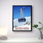 Aletsch Arena Ski Poster, thumbnail 3 of 6