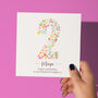 Floral Fun Personalised 2nd Birthday Card, thumbnail 1 of 5