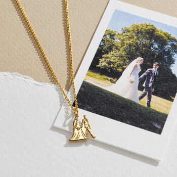 Personalised Dinky Photograph Charm Necklace, 2 of 8