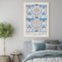 William Morris Honeysuckle Art Print, thumbnail 2 of 4