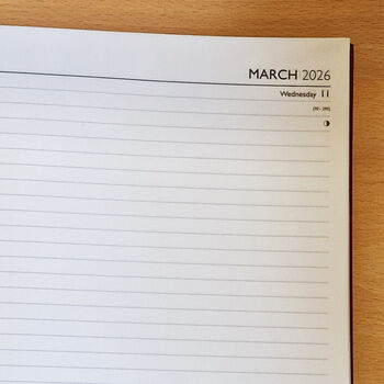 Personalised Diary With Your Own Message Or Quote, 9 of 12
