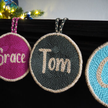 Christmas Tree Decoration With Personalisation, 2 of 6