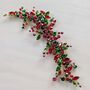 Red And Green Festive Hair Vine, thumbnail 8 of 8