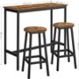 Bar Table Set With Stools Dining Set, thumbnail 2 of 5