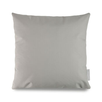 Light Grey Water Resistant Garden And Outdoor Cushion, 2 of 2