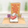 Come Across Tissue Box 3D Pop Up Funny Anniversary Card, thumbnail 1 of 6
