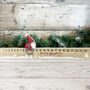 Wooden Santa Advent Rule Festive Countdown Calendar, thumbnail 3 of 6