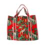 Reversible Leopard Print Quilted Cotton Tote Bag, thumbnail 2 of 3
