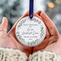 First Christmas In New Family Home Custom Bauble 2022, thumbnail 6 of 12