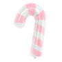 Pink Candy Cane Christmas Balloon Decoration, thumbnail 2 of 4