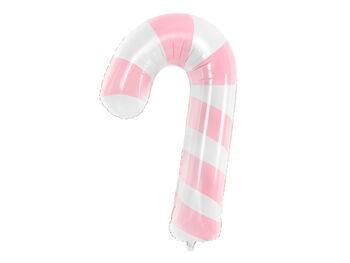 Pink Candy Cane Christmas Balloon Decoration, 2 of 4