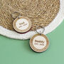 The Year You Became My Daddy Personalised Keyring, thumbnail 1 of 5