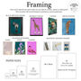 Custom Summer Art Print Zebra Rollerskating Beach Scene, thumbnail 3 of 5