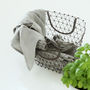 Set Of Two Stone Washed Linen Tea Towels, thumbnail 3 of 10
