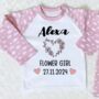 Personalised Flower Girl Page Boy Pyjamas, thumbnail 1 of 8