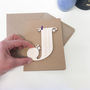Personalised Initial Letter Father's Day Card, thumbnail 11 of 11