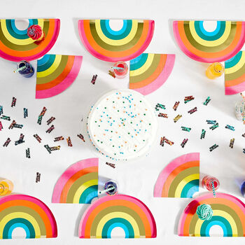 Rainbow Shaped Candles Five Pack, 5 of 5