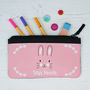 Personalised Bunny Face Pencil Case, thumbnail 1 of 3