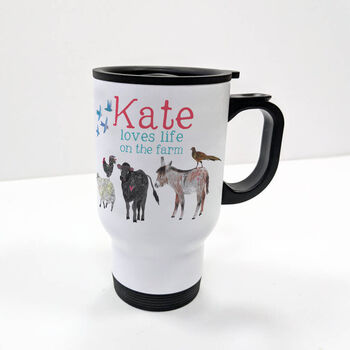 Personalised Fabulous Farmer's Flask, 2 of 5