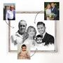 Group Photo Merge Gifts For Mum Or Dad | Personalised Photo Merge, thumbnail 7 of 12