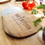 Personalised Chopping Board, 'Dad's Kitchen: Chef Of…', thumbnail 3 of 5