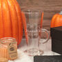 Autumn Themed Glass Latte Mug, thumbnail 2 of 6