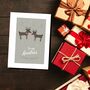 'To My Aunties' Christmas Greetings Card Reindeers, thumbnail 4 of 10