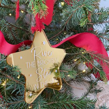 Personalised In Memory Christmas Tree Decoration, 4 of 6