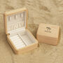 Paradise Beach 'Meet Me Under The Palm Trees' Jewellery Box | Gift Boxed | Gift For Her | Engraved Gift, thumbnail 1 of 2